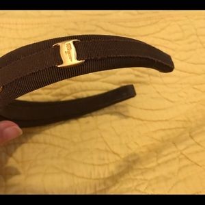 SOLD Salvatore Ferragamo DRK BROWN Headband